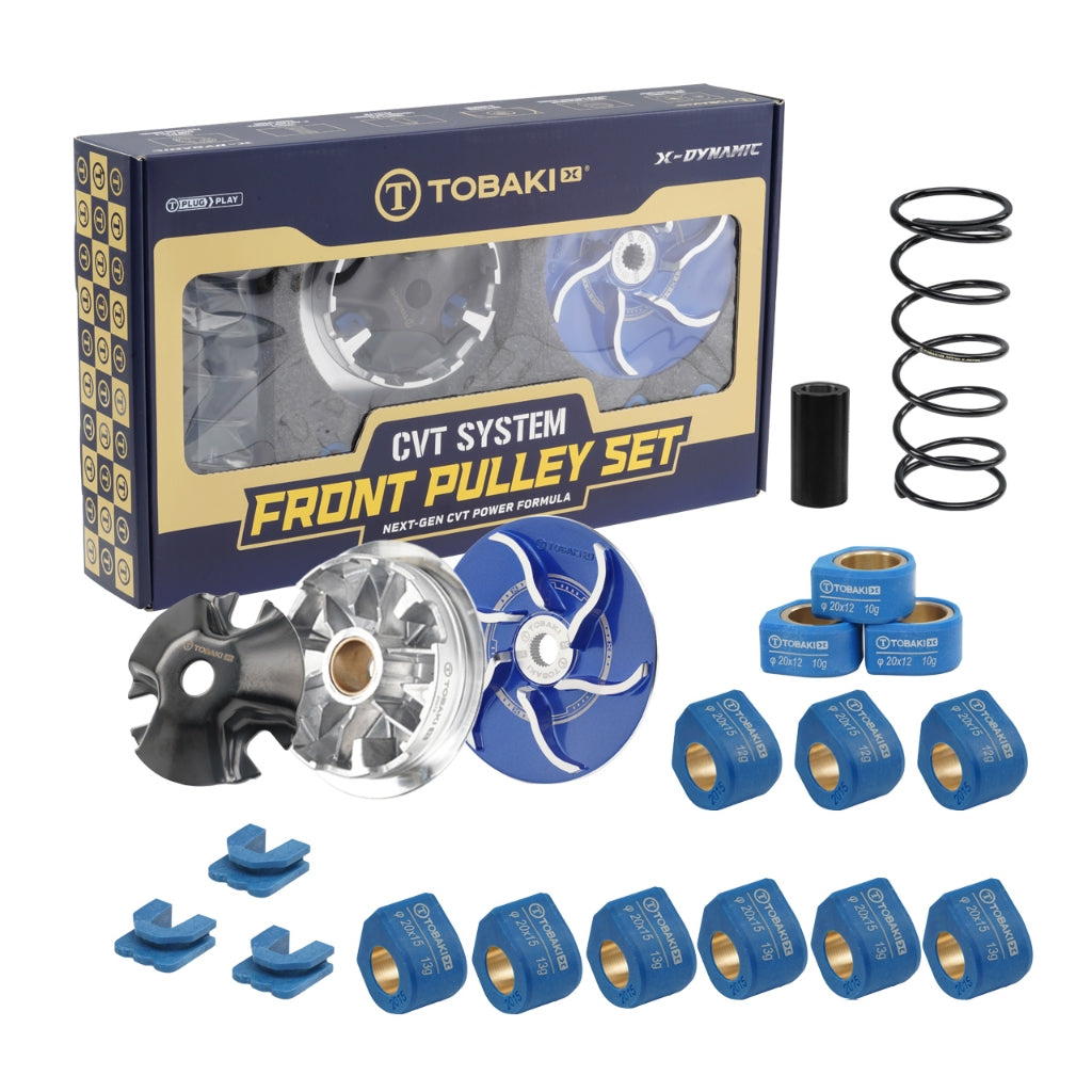 TOBAKI X CVT SYSTEM FRONT PULLEY SET RACING DYNAMIC SERIES