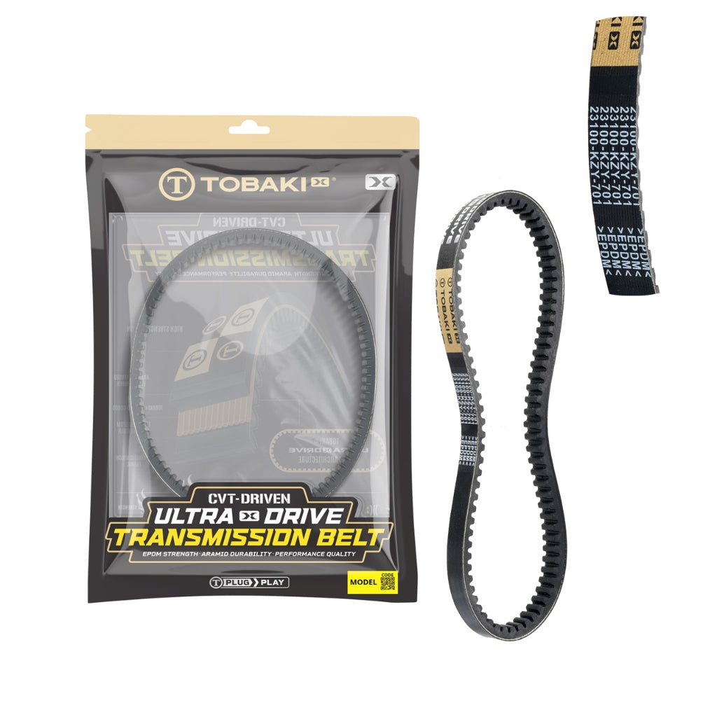 TOBAKI X CVT DRIVEN:ULTRA X DRIVE TRANSMISSION BELT