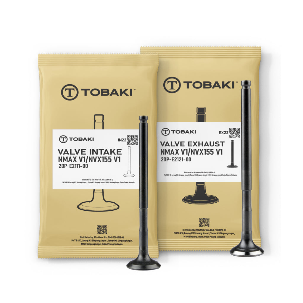 TOBAKI VALVE INTAKE EXHAUST 1SET 2PCS