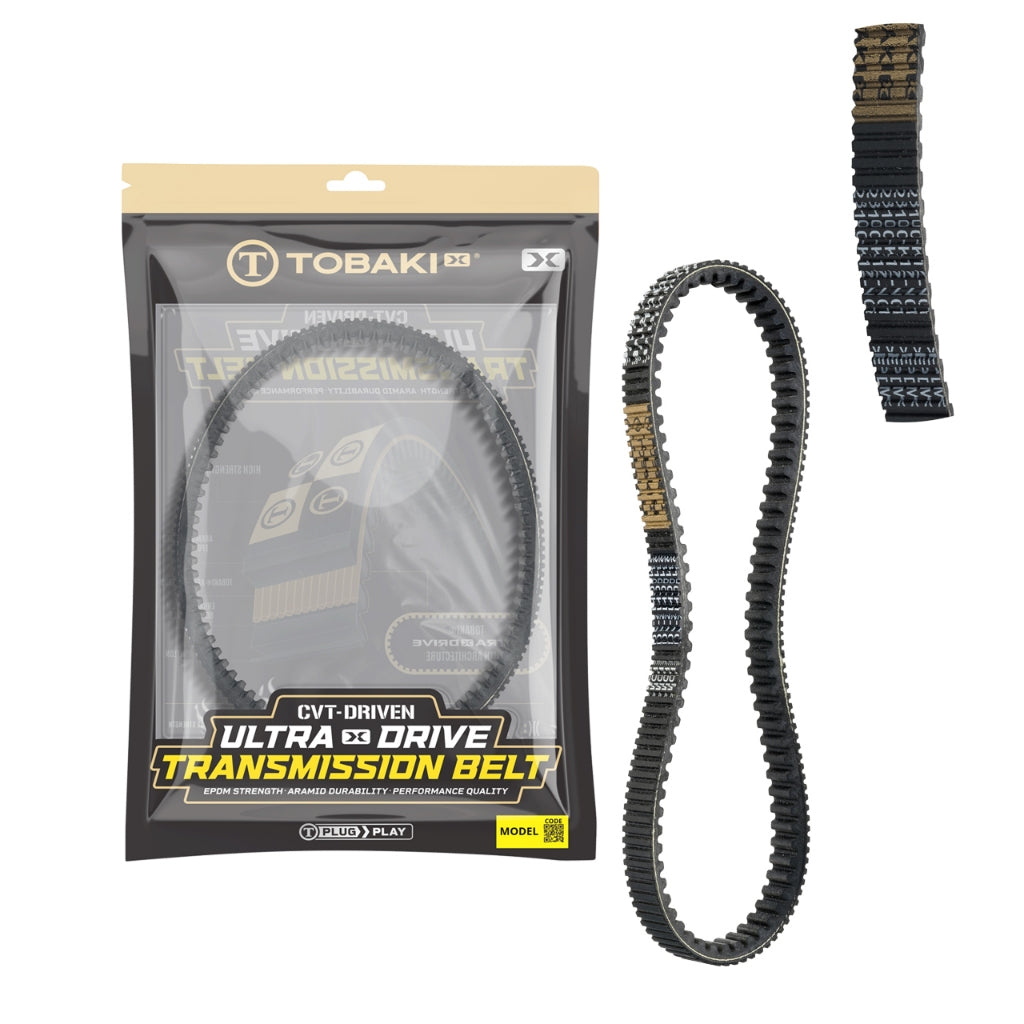 TOBAKI X CVT DRIVEN:ULTRA X DRIVE TRANSMISSION BELT