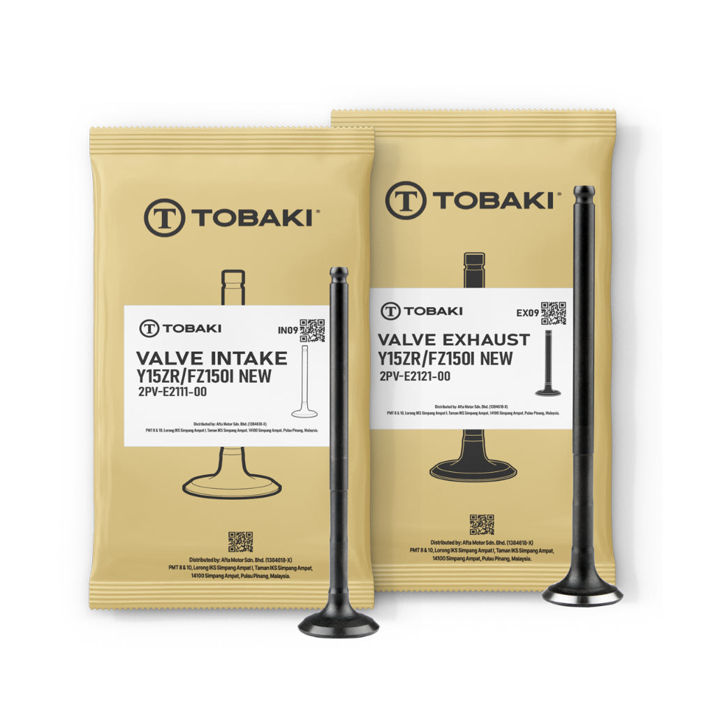 TOBAKI VALVE INTAKE EXHAUST 1SET 2PCS