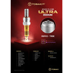 TOBAKI X SPARK PLUG (ULTRA IRIDIUM)