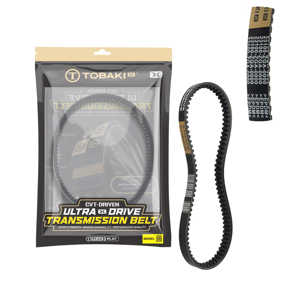 TOBAKI X CVT DRIVEN:ULTRA X DRIVE TRANSMISSION BELT