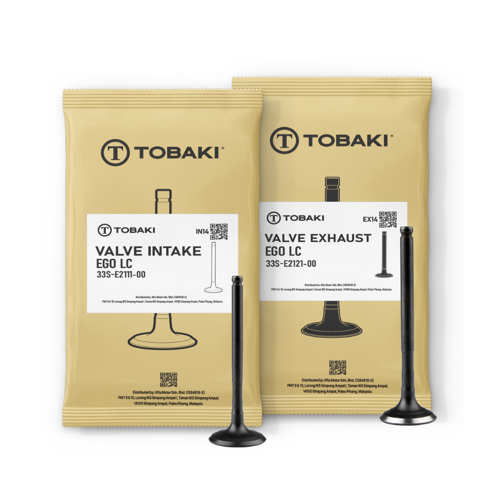 TOBAKI VALVE INTAKE EXHAUST 1SET 2PCS