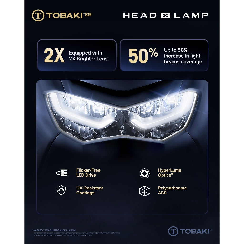 TOBAKI X LED HEAD LAMP