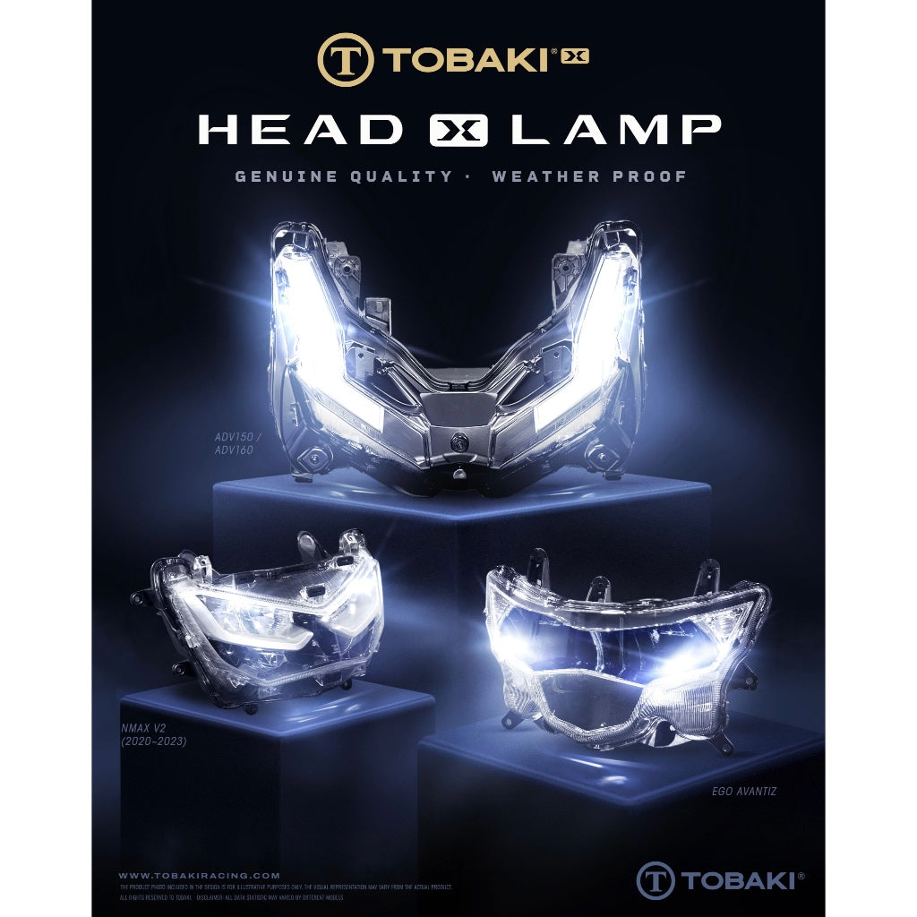 TOBAKI X LED HEAD LAMP