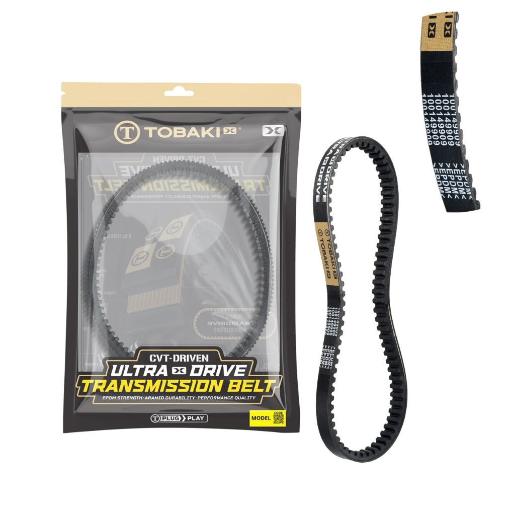 TOBAKI X CVT DRIVEN:ULTRA X DRIVE TRANSMISSION BELT