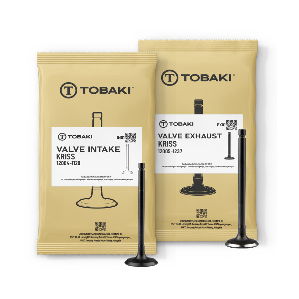 TOBAKI VALVE INTAKE EXHAUST 1SET 2PCS