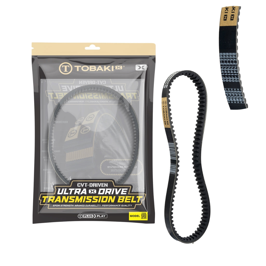 TOBAKI X CVT DRIVEN:ULTRA X DRIVE TRANSMISSION BELT