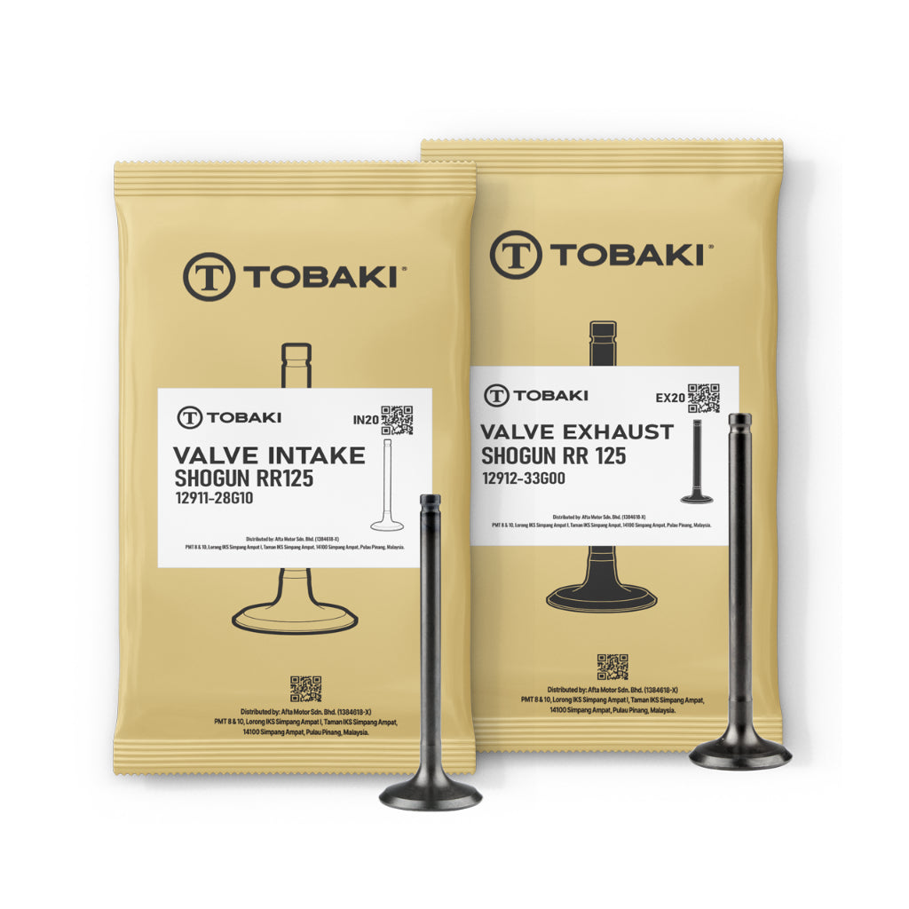 TOBAKI VALVE INTAKE EXHAUST 1SET 2PCS