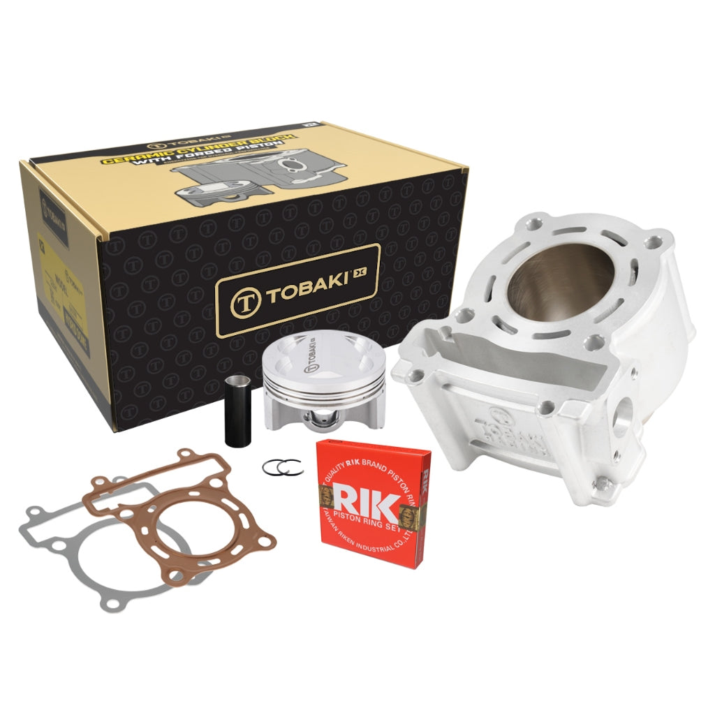 TOBAKI X CERAMIC CYLINDER BLOCK WITH FORGED PISTON FULL SET - HYBRID DOME