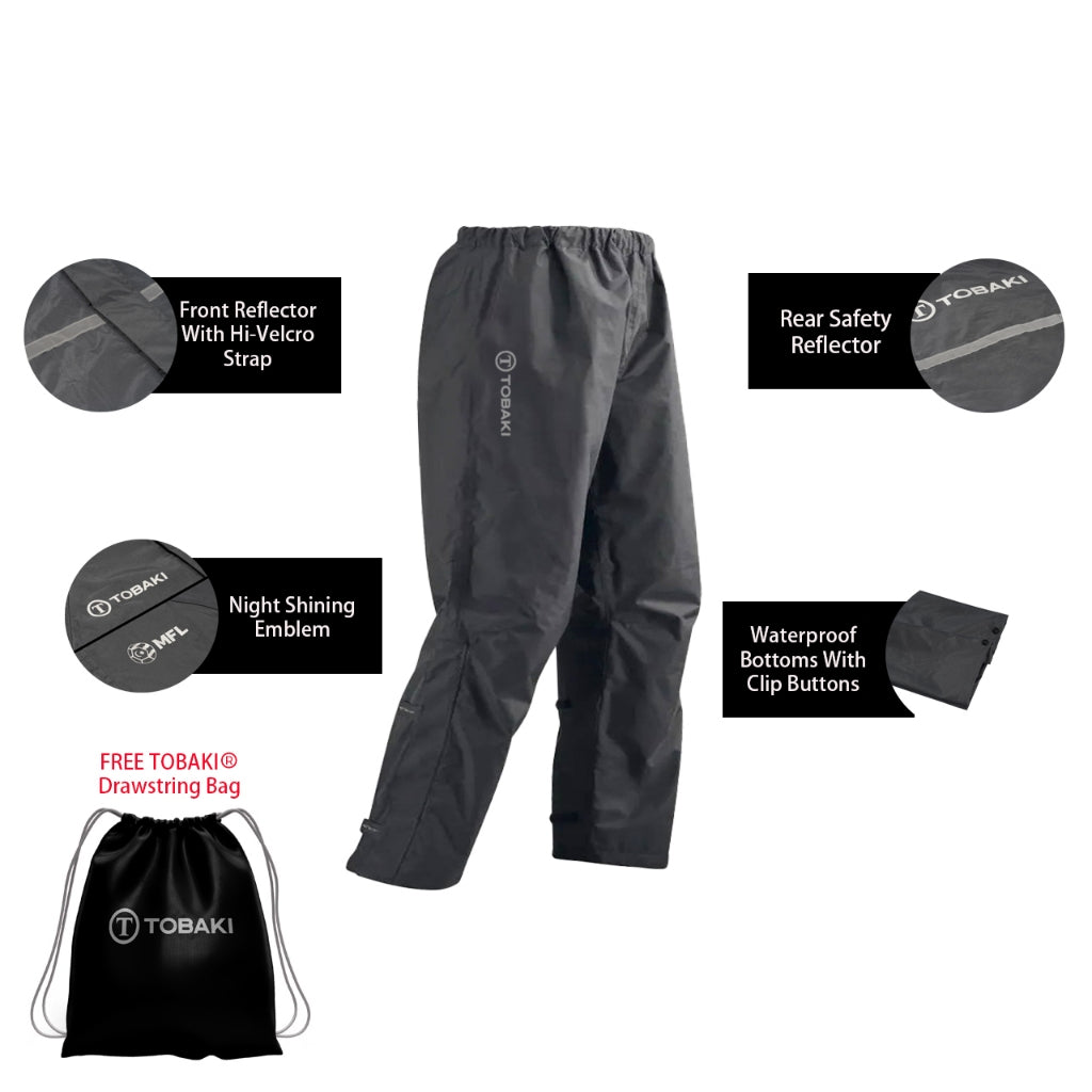 TOBAKI X “LIMITED MFL” RAINCOAT WITH PANTS