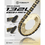 TOBAKI X O-RING DRIVE CHAIN BLACK