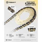TOBAKI X O-RING DRIVE CHAIN BLACK