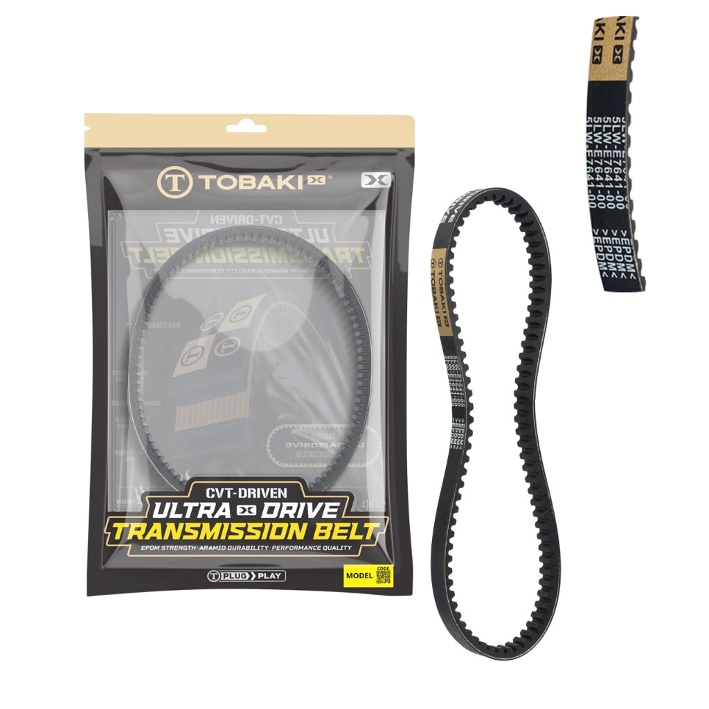 TOBAKI X CVT DRIVEN:ULTRA X DRIVE TRANSMISSION BELT