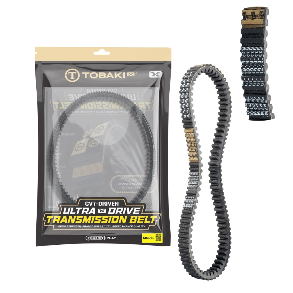 TOBAKI X CVT DRIVEN:ULTRA X DRIVE TRANSMISSION BELT