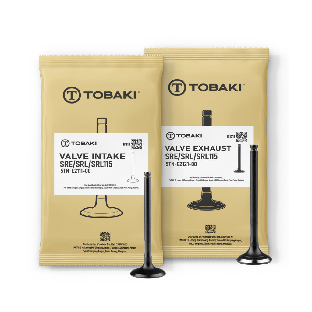 TOBAKI VALVE INTAKE EXHAUST 1SET 2PCS