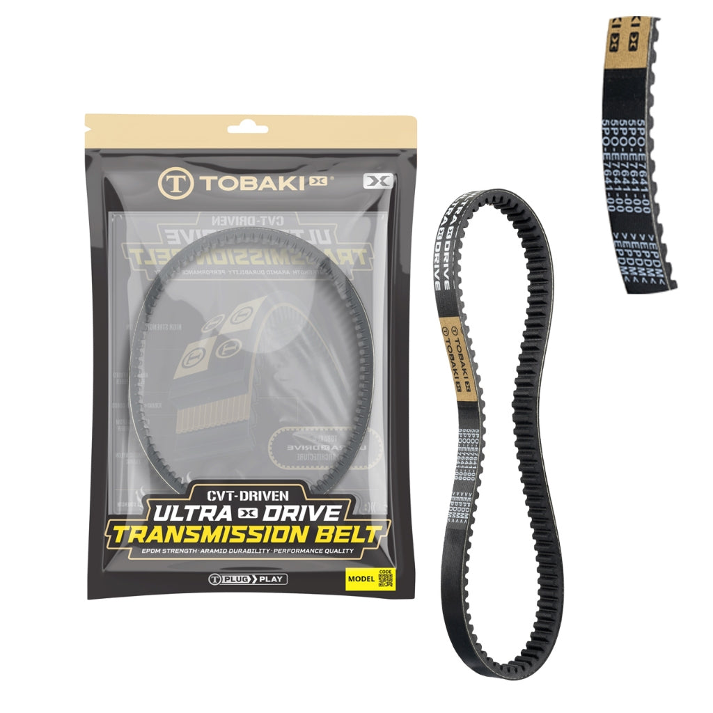 TOBAKI X CVT DRIVEN:ULTRA X DRIVE TRANSMISSION BELT