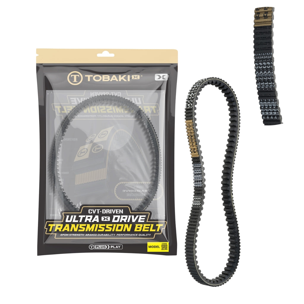 TOBAKI X CVT DRIVEN:ULTRA X DRIVE TRANSMISSION BELT