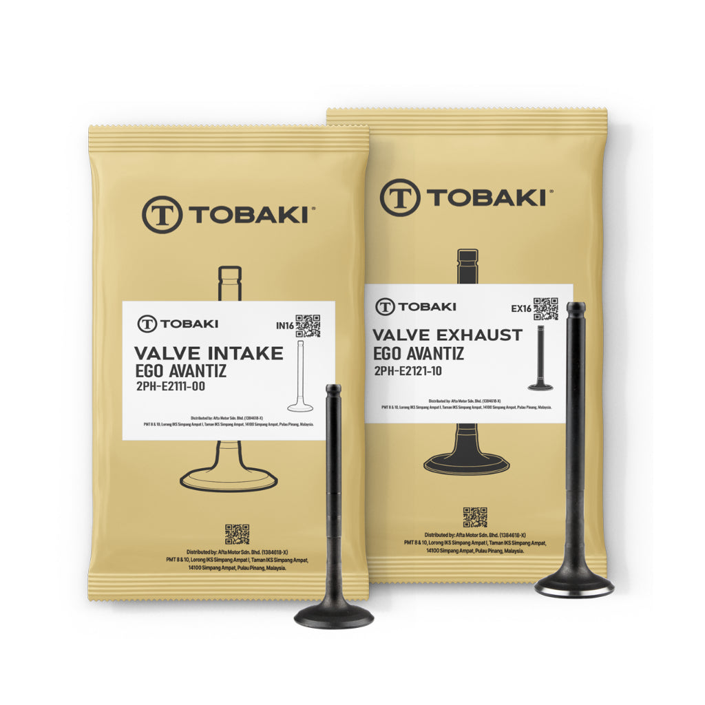 TOBAKI VALVE INTAKE EXHAUST 1SET 2PCS