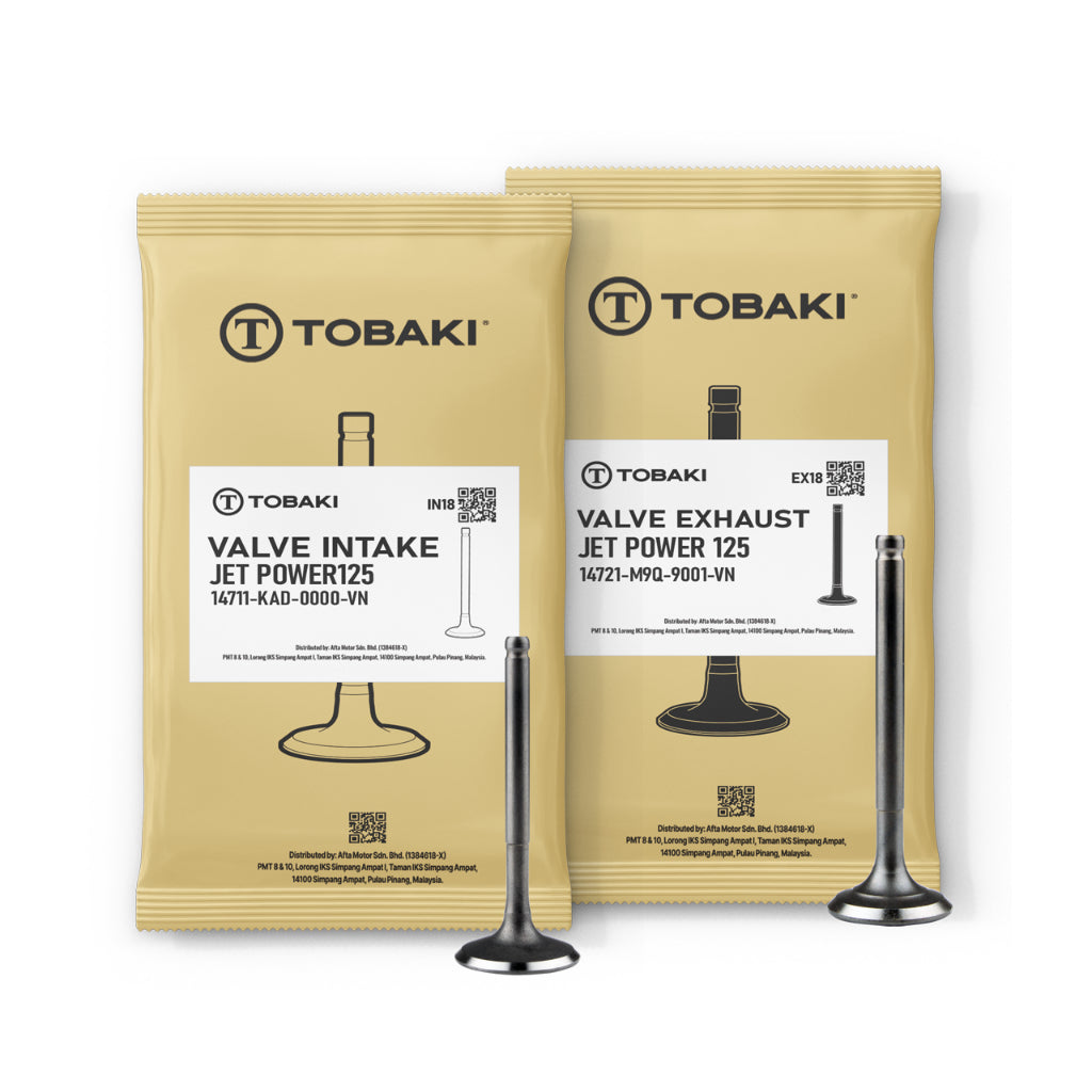 TOBAKI VALVE INTAKE EXHAUST 1SET 2PCS