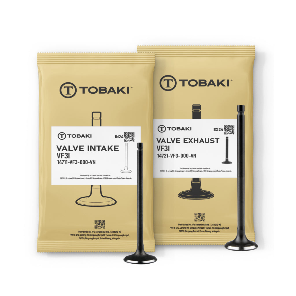 TOBAKI VALVE INTAKE EXHAUST 1SET 2PCS