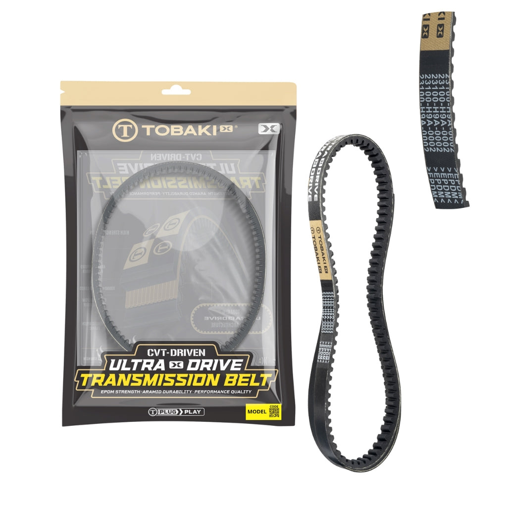 TOBAKI X CVT DRIVEN:ULTRA X DRIVE TRANSMISSION BELT