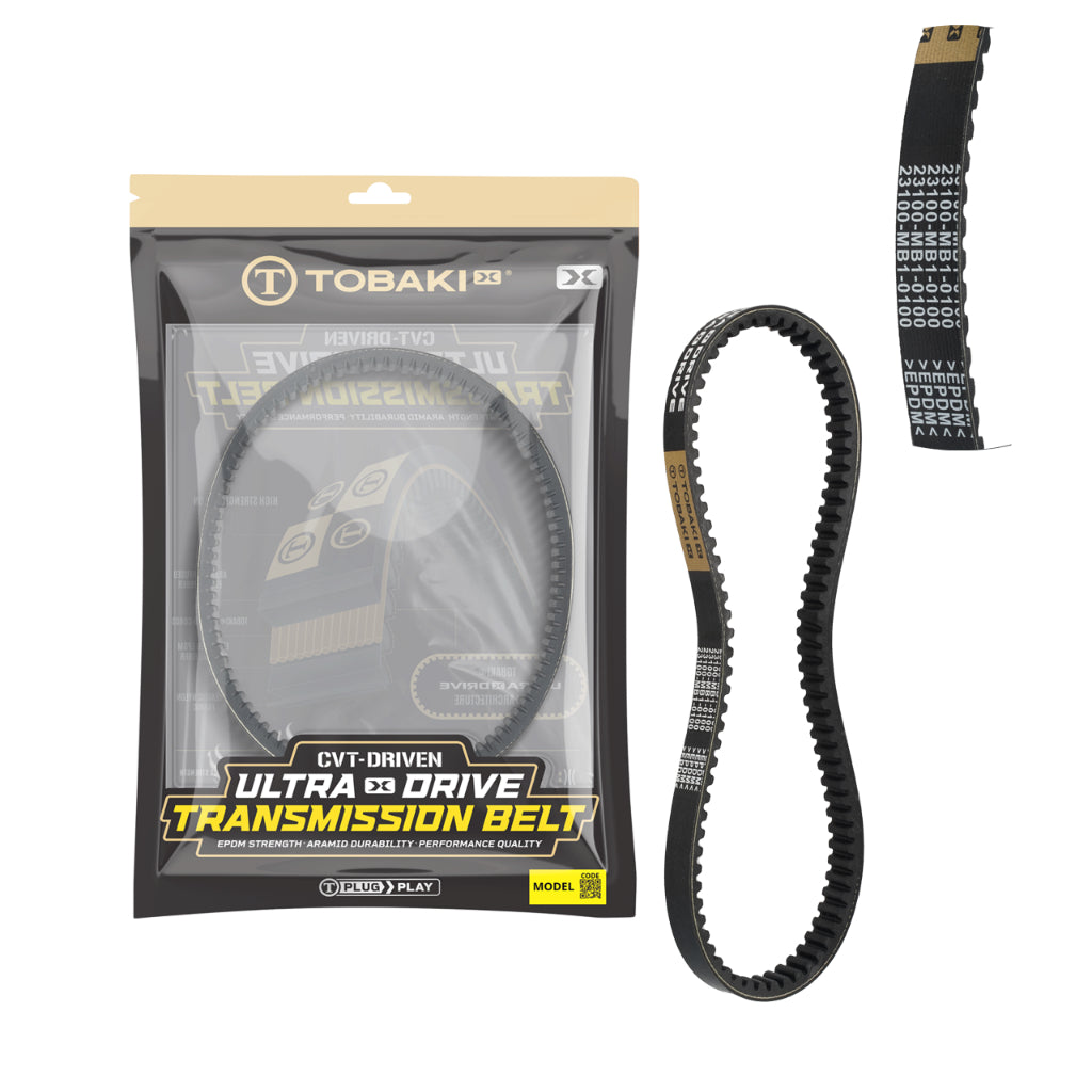 TOBAKI X CVT DRIVEN:ULTRA X DRIVE TRANSMISSION BELT