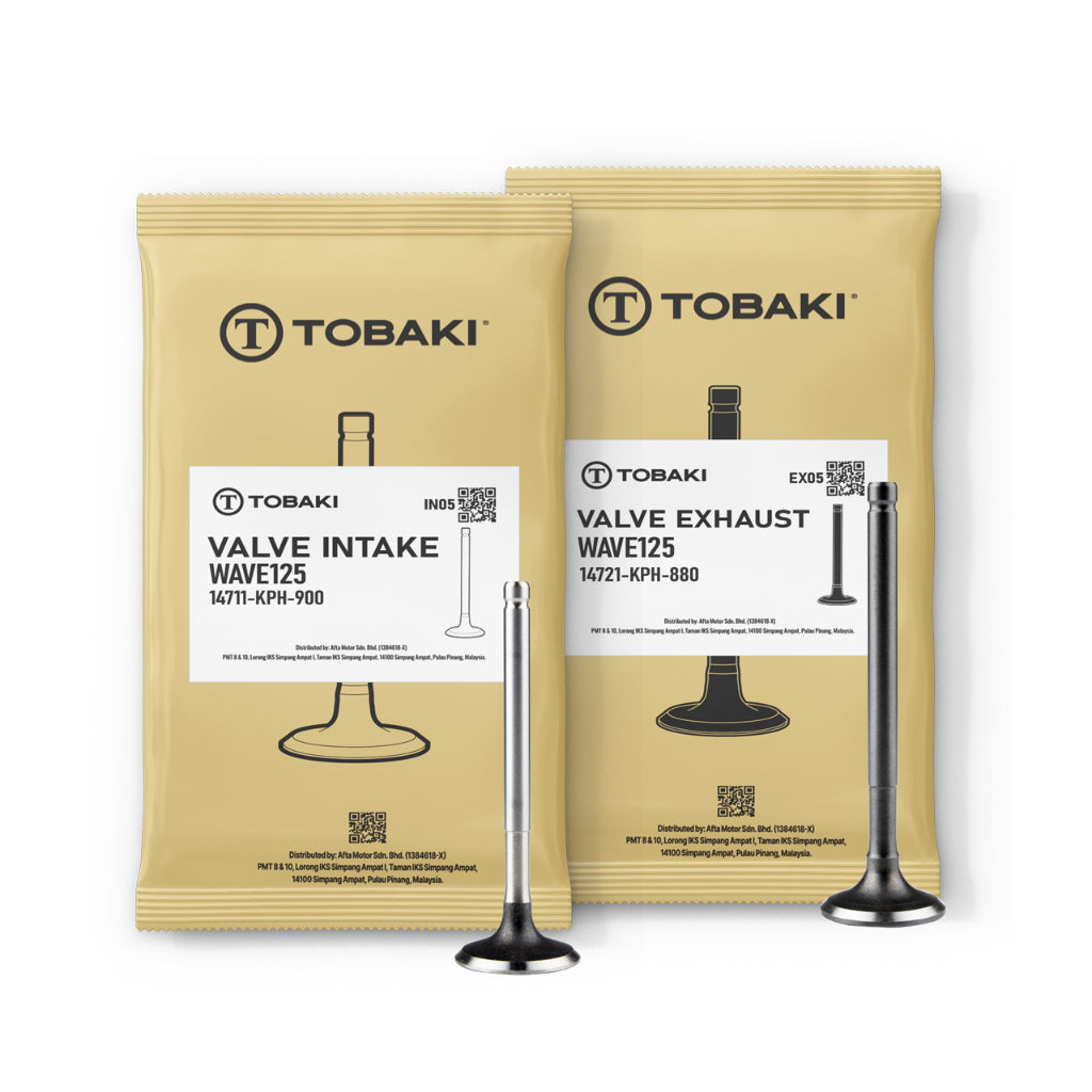 TOBAKI VALVE INTAKE EXHAUST 1SET 2PCS