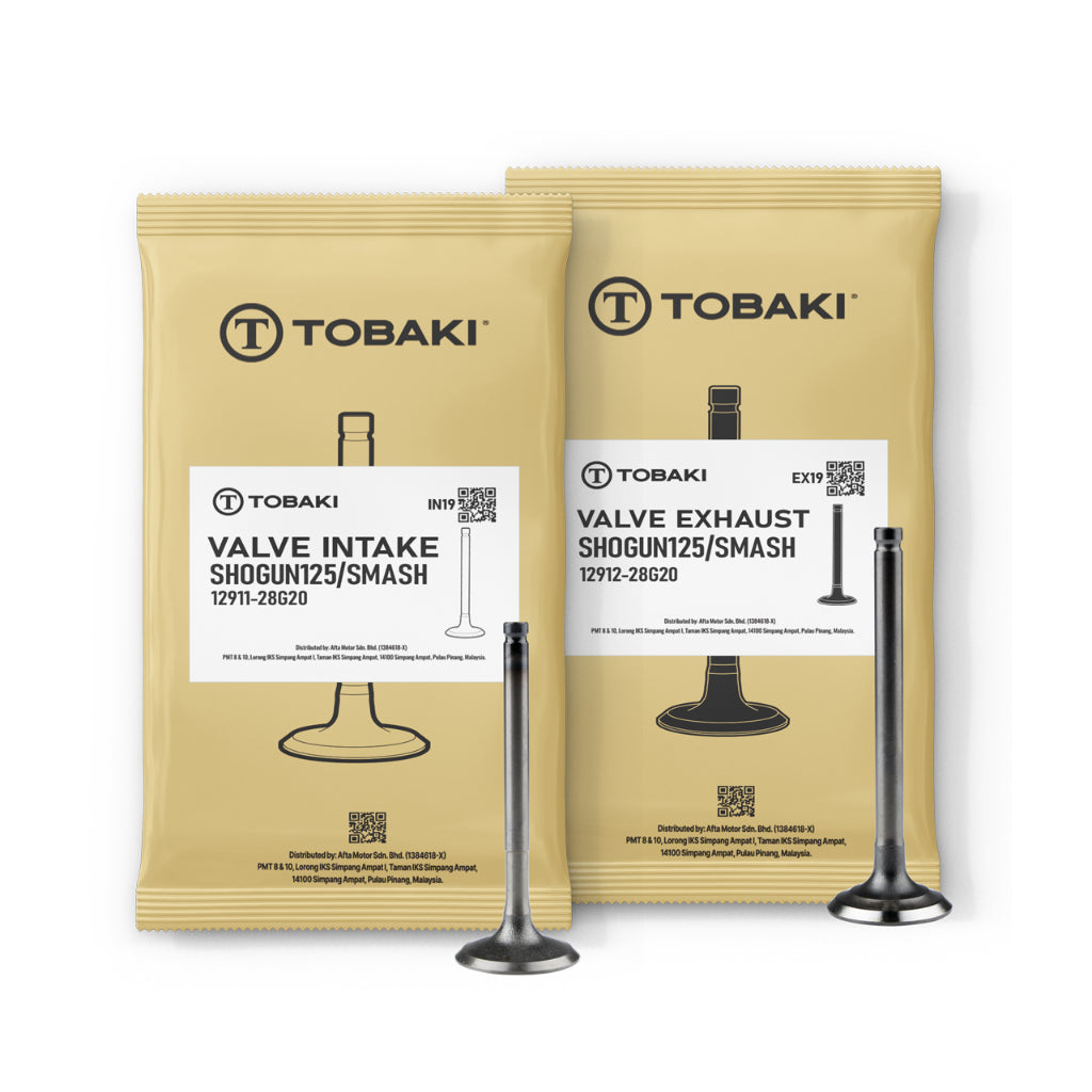 TOBAKI VALVE INTAKE EXHAUST 1SET 2PCS