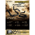 TOBAKI X RADIATOR & BREATHER HOSE SET