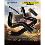 TOBAKI X RADIATOR & BREATHER HOSE SET