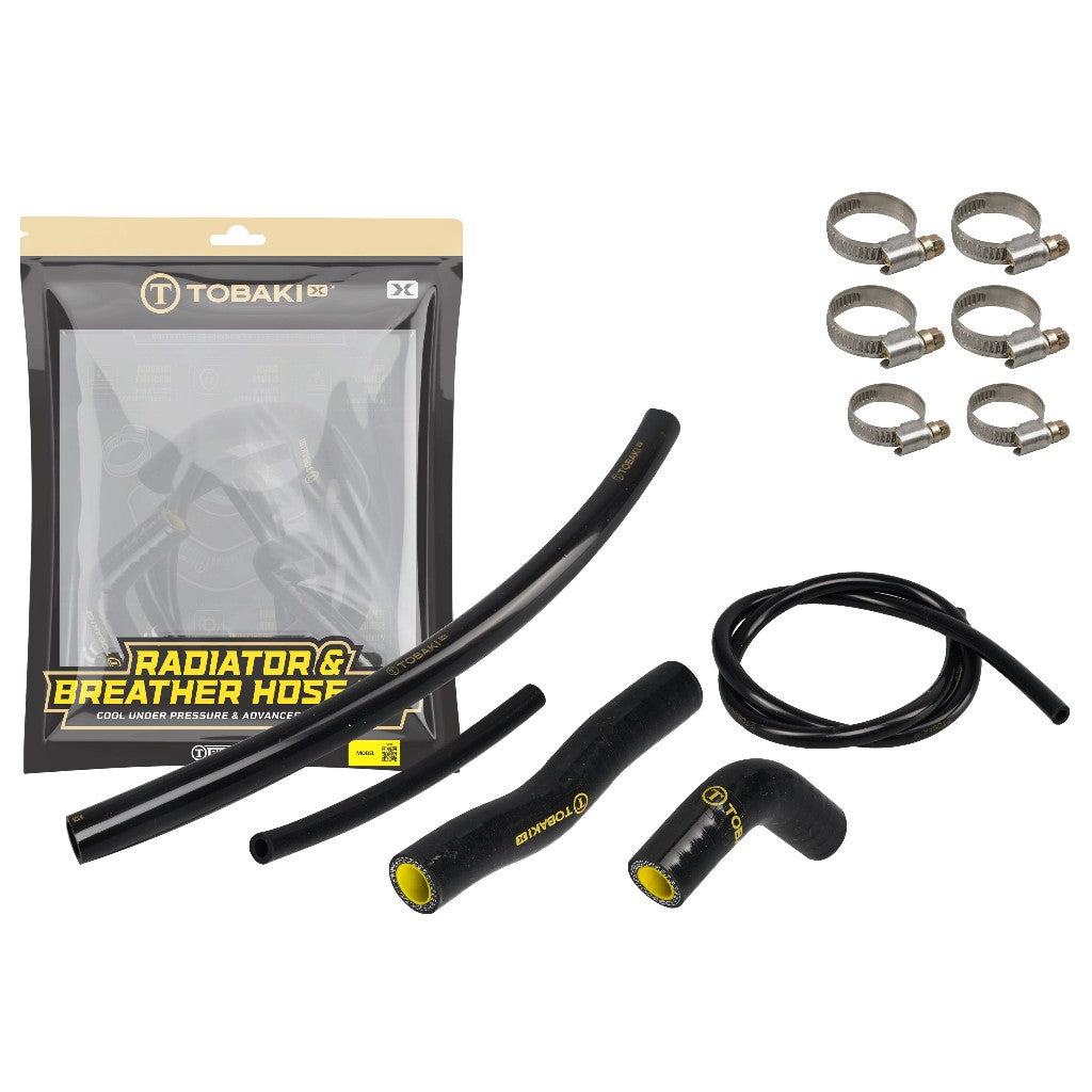 TOBAKI X RADIATOR & BREATHER HOSE SET