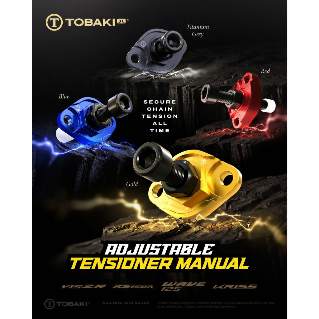 TOBAKI X ADJUSTABLE TENSIONER MANUAL