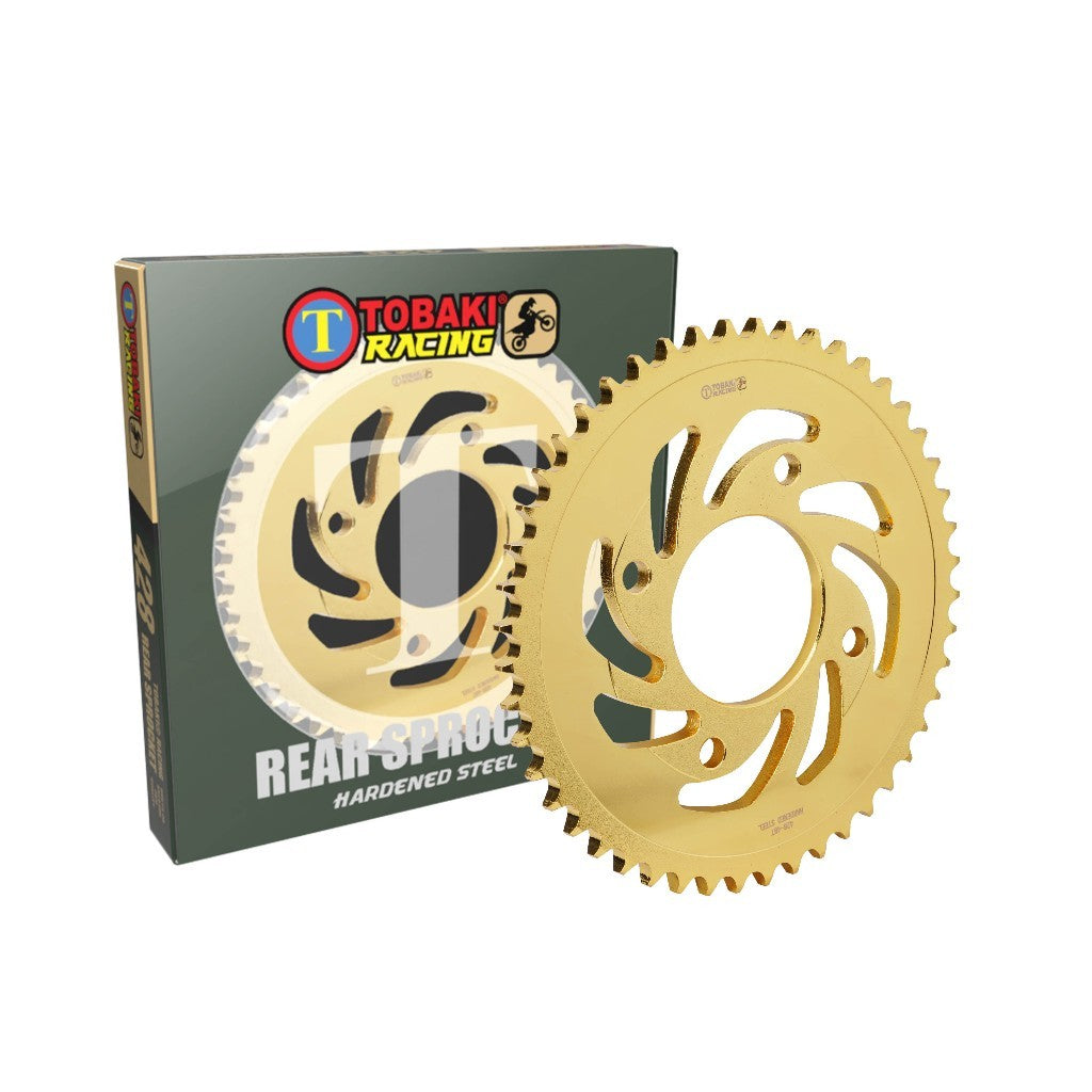 TOBAKI X REAR SPROCKET ADVANCED HARDENED STEEL