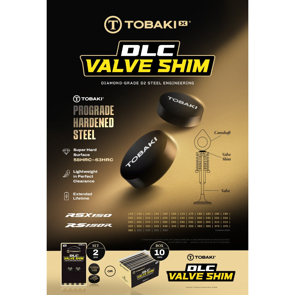 TOBAKI X VALVE SHIM