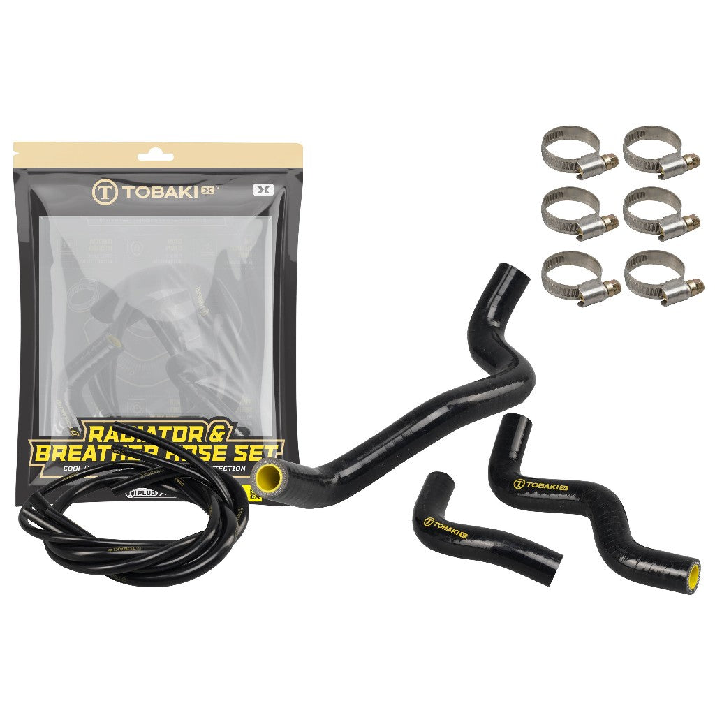 TOBAKI X RADIATOR & BREATHER HOSE SET