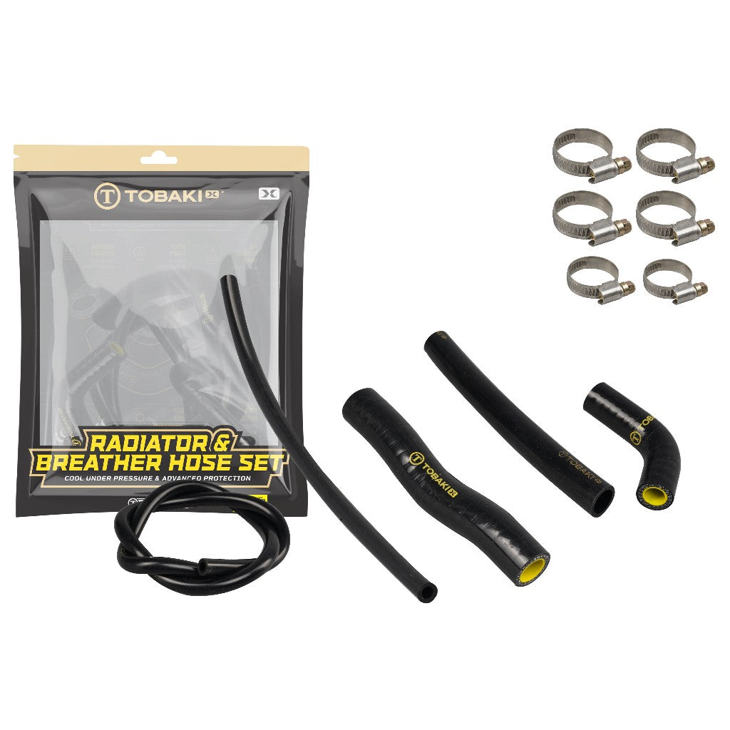 TOBAKI X RADIATOR & BREATHER HOSE SET